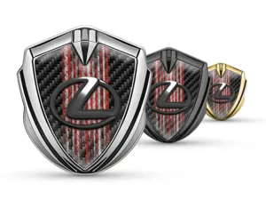 Lexus Metallico Emblema Badge Disegno Forza Personalizzabile